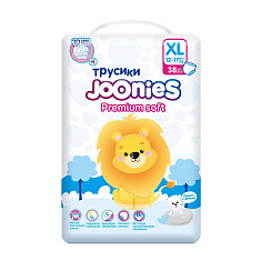 Joonies Premium Soft Подгузники-трусики для детей размер XL 12-17кг №38