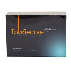 Трибестан таблетки п.п.о. 250мг N180
