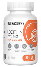 Ultrasupps (Ультрасаппс) Лецитин 1200мг мягкие капсулы №60