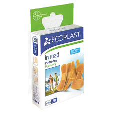 Ecoplast Набор эластичных пластырей In road №20