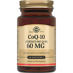 СОЛГАР Коэнзим Q-10 капсулы 60 мг №30