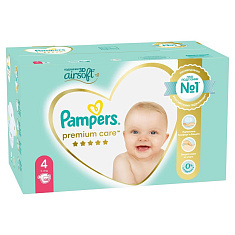 Pampers подгузники Premium Care 4 9-14кг N108