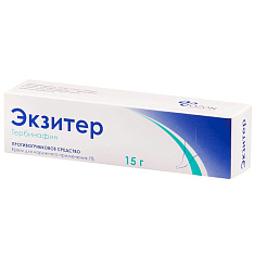 Экзитер крем для наружного применения 1% 15г