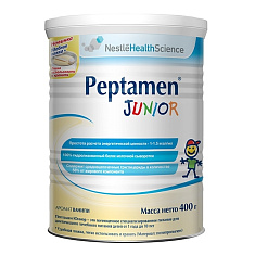 Nestle Пептамен Юниор смесь для детей 1-10 лет 400г