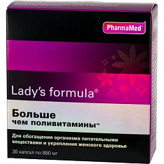 Ледис формула Больше чем поливитамины капсулы N30