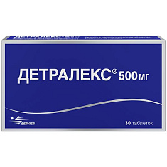 Детралекс таблетки 500мг N30