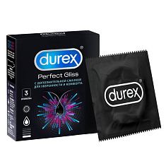 DUREX презервативы Perfect Gliss №3