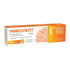 Миколепт крем противогрибковый для детей и взрослых 40мл