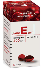 ЛайфЕвит капсулы 200мг N30