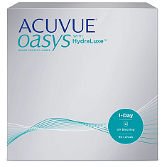 Линзы контактные однодневные Acuvue Oasys with hydralux №90 /-8,00/