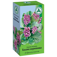 Бадан корневища 1,5г N20 фильтр-пакет