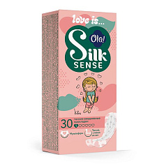 Ola Silk Sense Light Teens прокладки ежедневные тонкие Стринг-мультиформ N30