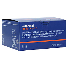 Orthomol (Ортомоль) Джуниор С плюс таблетки жевательные вкус лесные ягоды №30