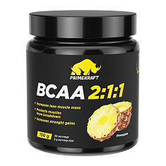 Prime Kraft BCAA 2:1:1 аминокислоты со вкусом ананас 150г