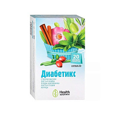 Диабетикс фильтр-пакеты 2г N20 Здоровье