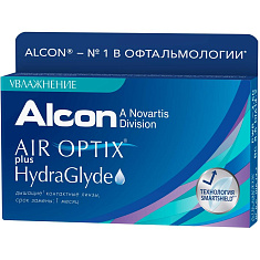 Линзы контактные AIR OPTIX PLUS HYDRAGLYDE /-7,50/ N6 ALCON