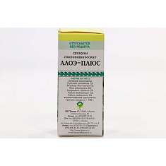 Алоэ-Плюс гранулы гомеопатические 20г