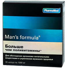 Менс формула Больше чем поливитамины капсулы N30