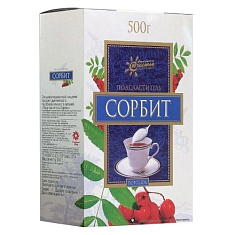 Подсластитель сорбит коробка 500г
