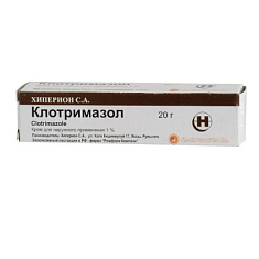 Клотримазол крем д/наружн применения 1% 20Г N1 туба