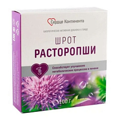 Сердце Континента Расторопши шрот порошок 100г