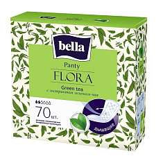 Bella прокладки ежедневные Panty Flora Green tea №70 с ароматом зеленого чая