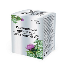 Расторопша пятнистая экстракт капсулы 0,4г N30 ВИС