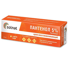 Solnat Крем восстанавливающий Пантенол 5% 50мл