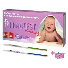 Фраутест Planning тест-полоска № 5+2 на овуляцию и беременность