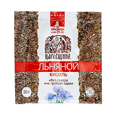 Льняной кисель Царевщино порошок 20г N1 пакет Биокор