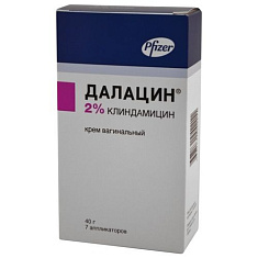 Далацин крем вагин 2% 40г N1, 7 апплик