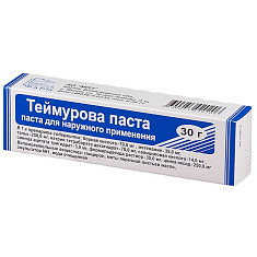 Теймурова паста для наружного применения 30г МПЗ
