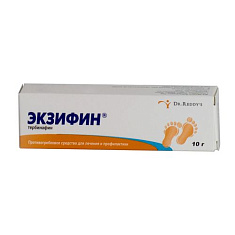 Экзифин крем д/наружн применения 1% 10Г N1 туба