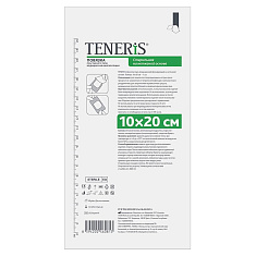 Teneris Лейкопластырь фиксирующий на нетканой основе 10х20см
