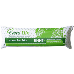 Бинт стерильный 7мх14см EVERS LIFE