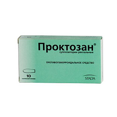 Проктозан суппозитории ректальные N10