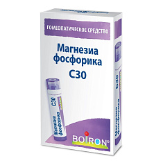 Магнезиа Фосфорика С30 Гомеопатический монокомпонентный препарат гранулы гомеопатические 4г Буарон