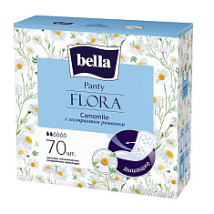 Bella прокладки ежедневные Panty Flora Camomile №70 с экстрактом ромашки