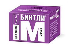 Бинт липкий нетканный мягкий Бинтли-М 5см х 2м