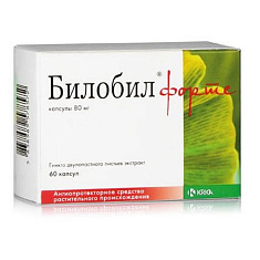 Билобил форте капсулы 80мг N60