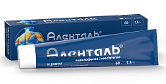 Аленталь крем 1.5% 50г 