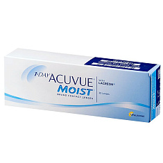 Линзы контактные Acuvue 1day Moist №30 /-5,25/