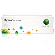 CooperVision MyDay линзы контактные однодневные №30 -0.5