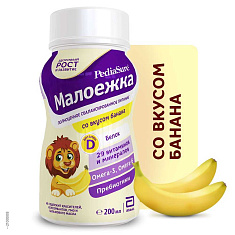 Педиашур малоежка банан 200мл флак