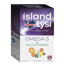 Lysi Омега-3 с Мультивитаминами капсулы №64