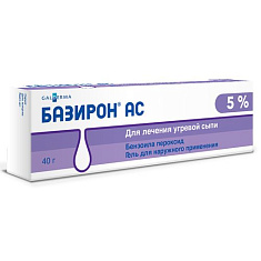 Базирон АС гель 5% 40г