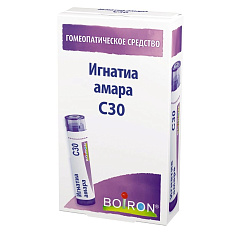 Игнатиа Амара С30 гранулы гомеопатические 4г Буарон