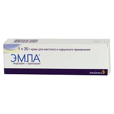 Эмла крем д/наружного и местн прим 30г N1