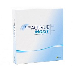Acuvue Линзы контактные 1day Moist №90 -6,50