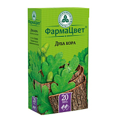 Дуба кора гранулы фильтр-пакет 1,5г №20 Красногорсклексредства